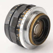 画像をギャラリービューアに読み込む, キヤノン Canon 35mm F2 ライカ L39 マウント