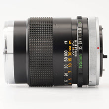 画像をギャラリービューアに読み込む, キヤノン Canon FD 135mm F3.5