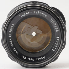 画像をギャラリービューアに読み込む, ペンタックス Pentax Asahi Super Takumar スーパータクマー 55mm F1.8 M42 マウント