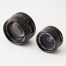 画像をギャラリービューアに読み込む, ペンタックス Pentax PENTAX-110 50mm F2.8 / 18mm F2.8 / フィルター レンズフード セット