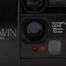 画像をギャラリービューアに読み込む, オリンパス Olympus AF 1 TWIN QUARTZ DATE / TELE 70mm WIDE 35mm