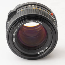 画像をギャラリービューアに読み込む, ミノルタ Minolta MD 50mm F1.4 MDマウント