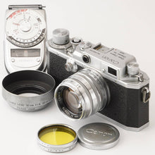 画像をギャラリービューアに読み込む, キヤノン Canon II F レンジファインダー / Canon Lens 50mm F1.8 / SEKONIC 露出計