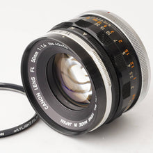 画像をギャラリービューアに読み込む, キヤノン Canon FL 50mm F1.4