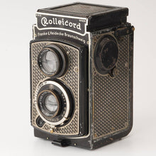 画像をギャラリービューアに読み込む, ローライ Rolleicord I アールデコ / Carl Zeiss Jena Triotar 75mm F4.5