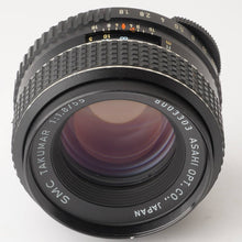 画像をギャラリービューアに読み込む, ペンタックス Pentax Asahi SMC Takumar タクマー 55mm F1.8 M42 マウント