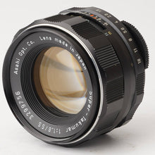 画像をギャラリービューアに読み込む, ペンタックス Pentax Asahi スーパータクマー Super Takumar 55mm F1.8 後期型 M42 マウント