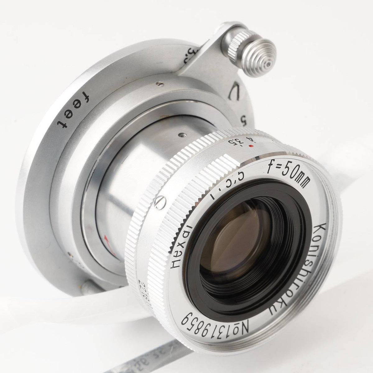 Konishiroku Hexar ヘキサー 50mm f3.5 沈胴式 L39 konica コニカ ヘキサー 50mm F3.5 小西六 Konishiroku Hexar