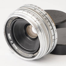 画像をギャラリービューアに読み込む, キヤノン Canon 28mm F2.8 L39 マウント