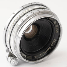 画像をギャラリービューアに読み込む, キヤノン Canon 28mm F2.8 L39 マウント