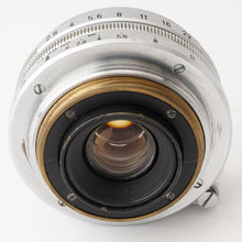 画像をギャラリービューアに読み込む, キヤノン Canon 28mm F2.8 L39 マウント