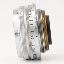 画像をギャラリービューアに読み込む, キヤノン Canon 28mm F2.8 L39 マウント