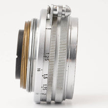 画像をギャラリービューアに読み込む, キヤノン Canon 28mm F2.8 L39 マウント