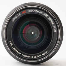 画像をギャラリービューアに読み込む, コニカ Konica UC Hexanon AR 28mm F1.8
