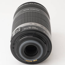 画像をギャラリービューアに読み込む, キヤノン CANON EF-S LENS 55-250mm F4-5.6 IS
