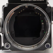 画像をギャラリービューアに読み込む, ブロニカ Zenza Bronica ETRS / ZENZANON EII 75mm F2.8 AE II プリズムファインダー