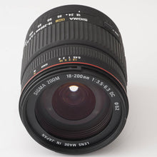 画像をギャラリービューアに読み込む, シグマ Sigma Zoom 18-200mm F3.5-6.3 DC Canon EFマウント