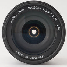 画像をギャラリービューアに読み込む, シグマ Sigma Zoom 18-200mm F3.5-6.3 DC Canon EFマウント