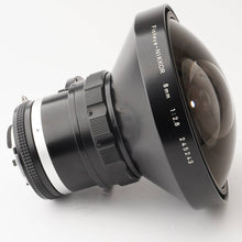 画像をギャラリービューアに読み込む, ニコン Nikon Fisheye NIKKOR Ai-s 8mm F2.8 Fマウント