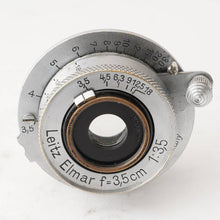 画像をギャラリービューアに読み込む, ライカ Leica Leitz Elmar 3.5cm 35mm F3.5 L39マウント