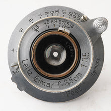 画像をギャラリービューアに読み込む, ライカ Leica Leitz Elmar 3.5cm 35mm F3.5 L39マウント