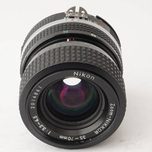 Load image into Gallery viewer, Nikon Ai-s Nikkor 35-70mm f/3.3-4.5 F Mount