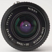 Load image into Gallery viewer, Nikon Ai-s Nikkor 35-70mm f/3.3-4.5 F Mount