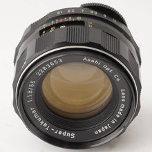 画像をギャラリービューアに読み込む, ペンタックス Pentax Asahi スーパータクマー Super Takumar 55mm F1.8 M42マウント