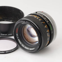 画像をギャラリービューアに読み込む, キヤノン Canon FD 50mm F1.4 S.S.C