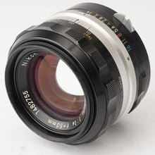 Load image into Gallery viewer, Nikon NIKKOR-S.C Auto 50mm f/1.4