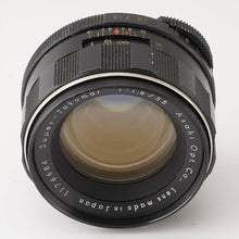 画像をギャラリービューアに読み込む, ペンタックス Pentax Asahi スーパータクマー Super Takumar 55mm F1.8 M42 前期型