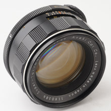 画像をギャラリービューアに読み込む, ペンタックス Pentax Asahi スーパー タクマー Super Takumar 55mm F1.8 M42マウント 前期型