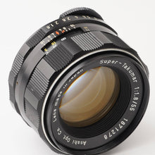 画像をギャラリービューアに読み込む, ペンタックス Pentax Asahi スーパー タクマー Super Takumar 55mm F1.8 M42マウント
