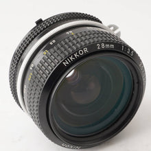 Load image into Gallery viewer, Nikon Ai NIKKOR 28mm f/3.5