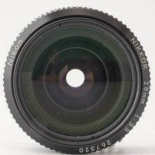 Load image into Gallery viewer, Nikon Ai NIKKOR 28mm f/3.5