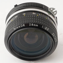 Load image into Gallery viewer, Nikon Ai NIKKOR 28mm f/3.5