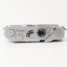 画像をギャラリービューアに読み込む, キヤノン Canon MODEL 7 レンジファインダー フィルムカメラ