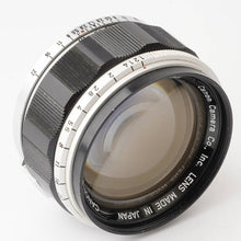 画像をギャラリービューアに読み込む, キヤノン Canon 50mm F1.2 ライカ L39マウント