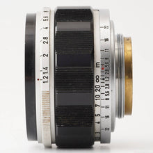 画像をギャラリービューアに読み込む, キヤノン Canon 50mm F1.2 ライカ L39マウント