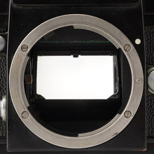 画像をギャラリービューアに読み込む, ニコン Nikon F ブラックボディ 35mm 一眼レフフィルムカメラ