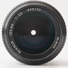 Load image into Gallery viewer, Nikon Ai NIKKOR 105mm f/2.5 F mount