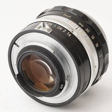 Load image into Gallery viewer, Nikon NIKKOR S Auto 5.8cm f/1.4 non-Ai F Mount