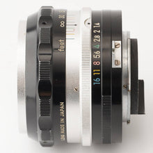 Load image into Gallery viewer, Nikon NIKKOR S Auto 5.8cm f/1.4 non-Ai F Mount