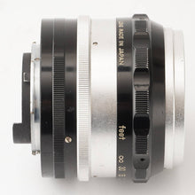 Load image into Gallery viewer, Nikon NIKKOR S Auto 5.8cm f/1.4 non-Ai F Mount