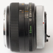 画像をギャラリービューアに読み込む, キヤノン Canon FD 55mm F1.2