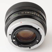 画像をギャラリービューアに読み込む, キヤノン Canon FD 55mm F1.2