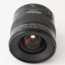 画像をギャラリービューアに読み込む, キヤノン Canon EF 20mm F2.8 USM