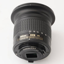 Load image into Gallery viewer, Nikon AF-P NIKKOR 10-20mm f/4.5-5.6 G DX VR