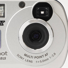 画像をギャラリービューアに読み込む, ソニー Sony Cyber-shot DSC-P31 / 50mm F2.8 Multi Point AF