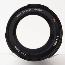 画像をギャラリービューアに読み込む, ハッセルブラッド Hasselblad Carl Zeiss Tele-Tessar 250mm F4